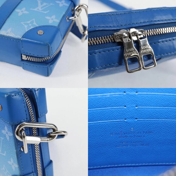 LOUIS VUITTON Monogram Clouds Soft Trunk Wallet Shoulder Bag M45432 Auth 126007A - Picture 13 of 15